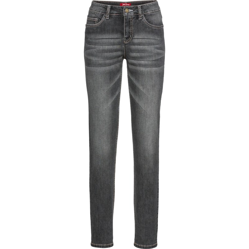 John Baner JEANSWEAR Multi-Stretch-Jeans CLASSIC in grau für Damen von bonprix