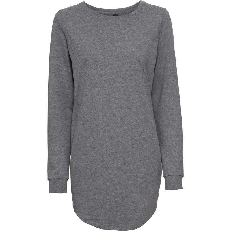 RAINBOW Sweatshirt langarm in grau (Rundhals) für Damen von bonprix