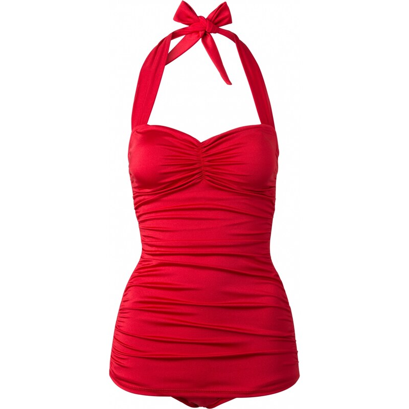 Esther Williams Klassischer 50er-Badeanzug in Rot
