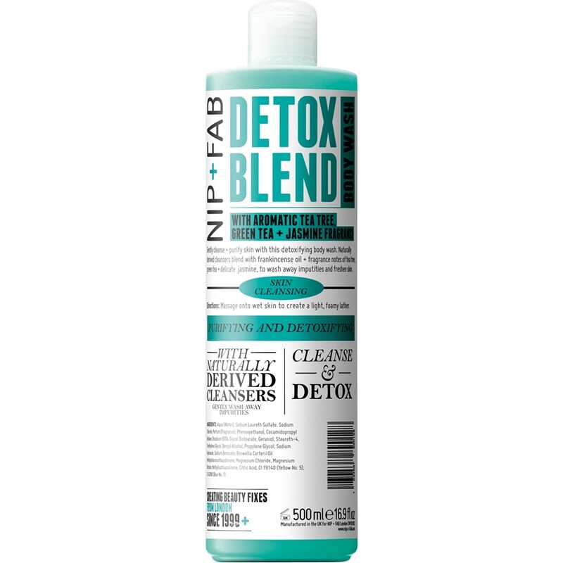 Nip+Fab - Detox Blend - Waschlotion, 500 ml - Transparent