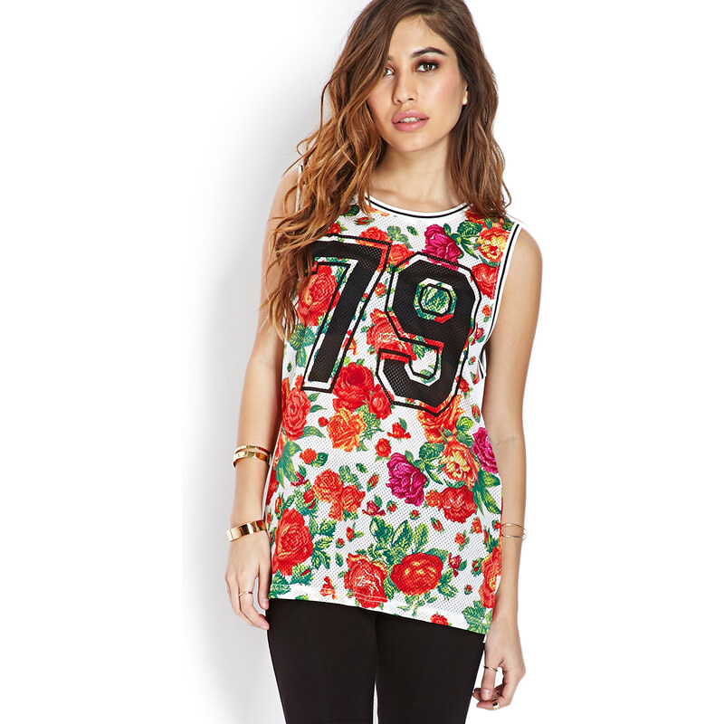 FOREVER21 "79" Jersey-Top
