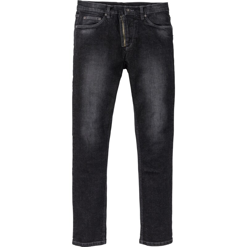 RAINBOW Jeans Skinny Fit Straight in schwarz für Herren von bonprix