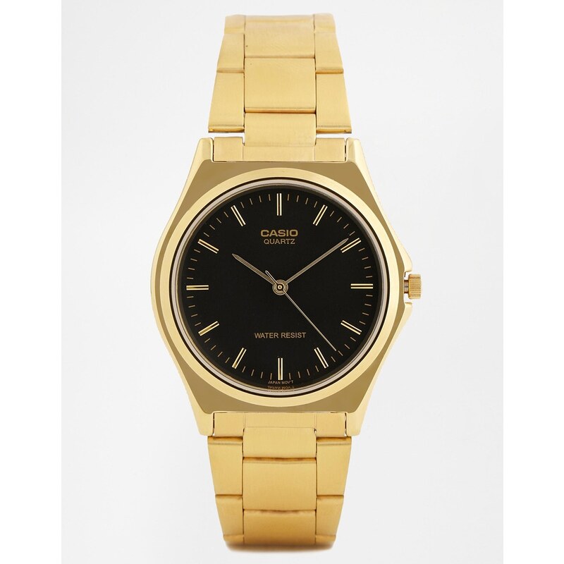 Casio - MTP1130N-1A - Goldfarbene Armbanduhr aus Edelstahl - Gold