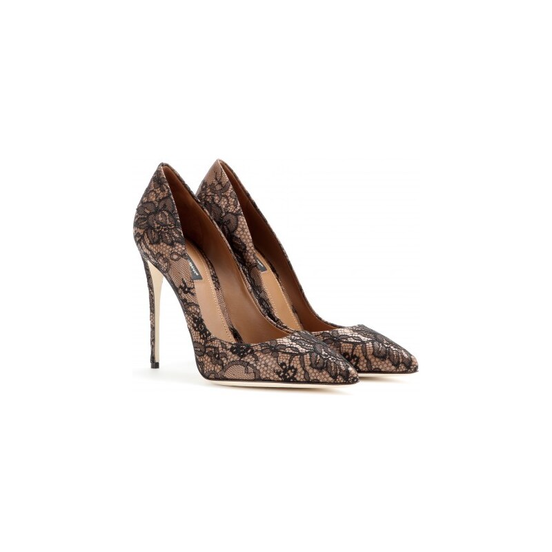 Dolce & Gabbana Kate Lace-coated Pumps