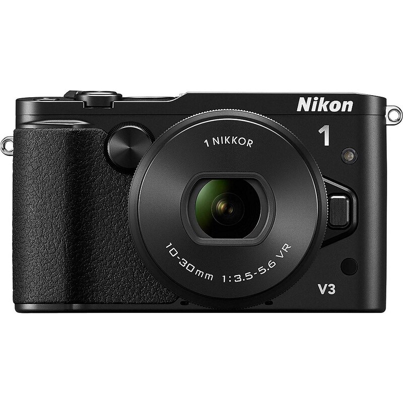 NIKON N1 V3 System Kamera, NIKKOR VR 10-30 1:3,5-5,6 PD Zoom, 18,4 Megapixel