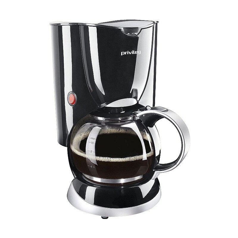 Privileg Kaffeemaschine, für 10-11 Tassen, max. 1080 Watt, rot