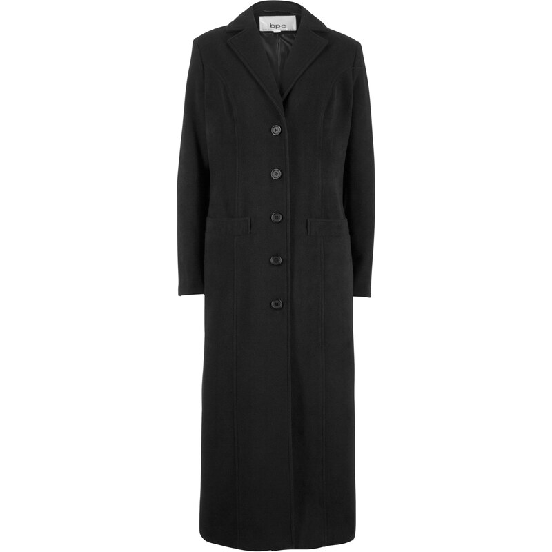 bpc bonprix collection Mantel langarm in schwarz für Damen von bonprix