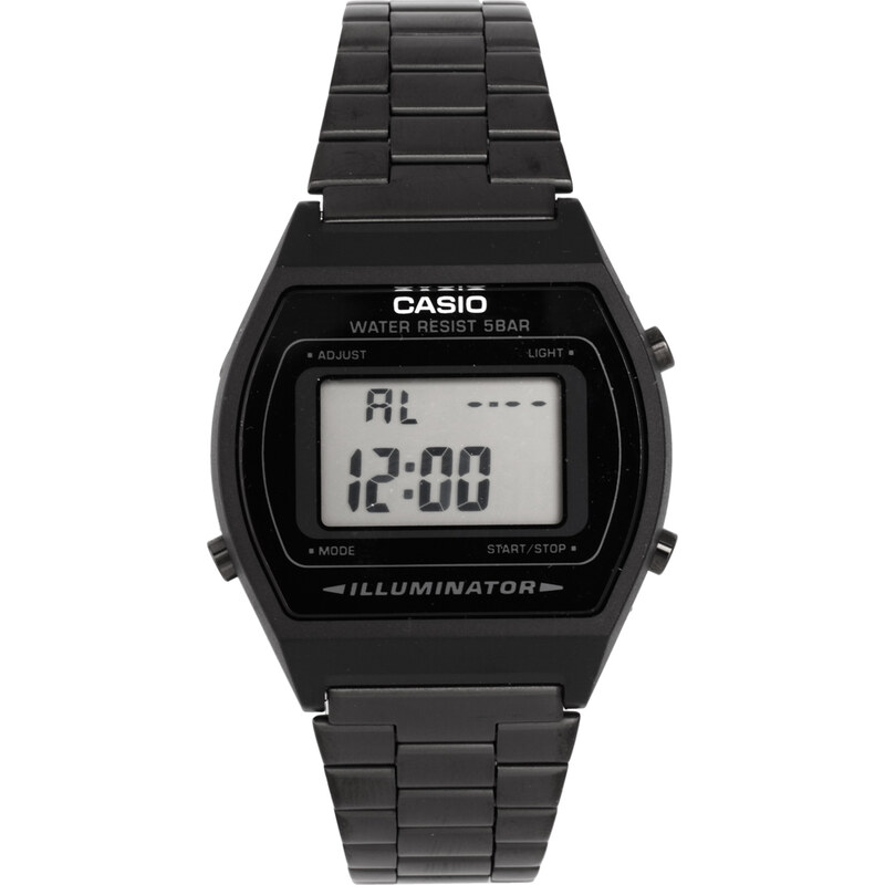 Casio - B640WB-1AEF - Digitale Armbanduhr aus Edelstahl in Schwarz - Schwarz