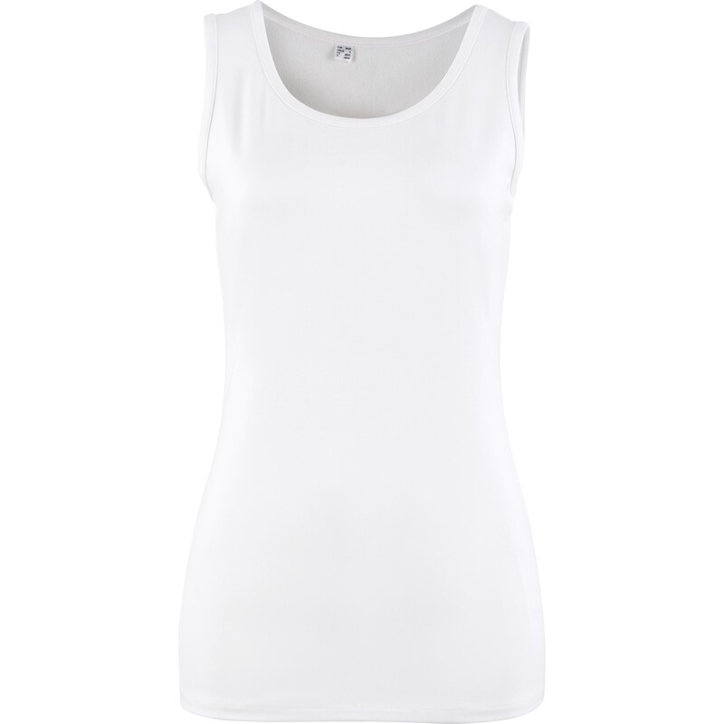 bpc bonprix collection Thermo-Shirttop ohne Ärmel in weiß für Damen von bonprix