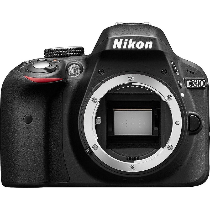 NIKON D3300 Body Spiegelreflex Kamera, 24,2 Megapixel, 7,5 cm (3 Zoll) Display