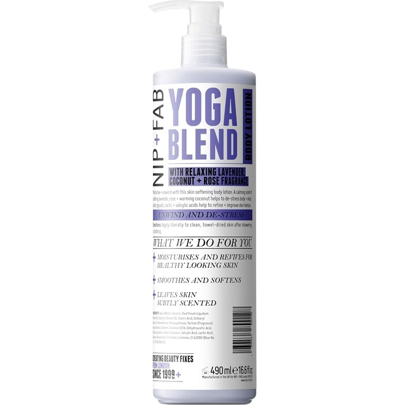 NIP+FAB - Yoga Blend - Körperlotion 490 ml - Transparent