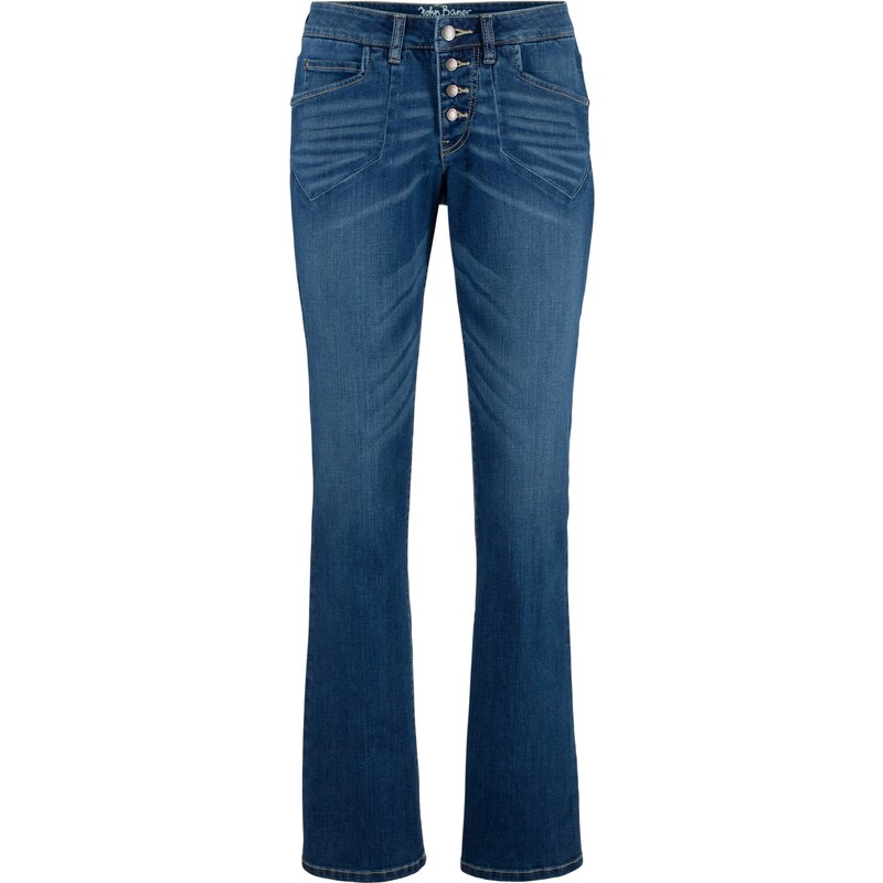 John Baner JEANSWEAR Multi-Stretch-Jeans Bootcut in blau für Damen von bonprix