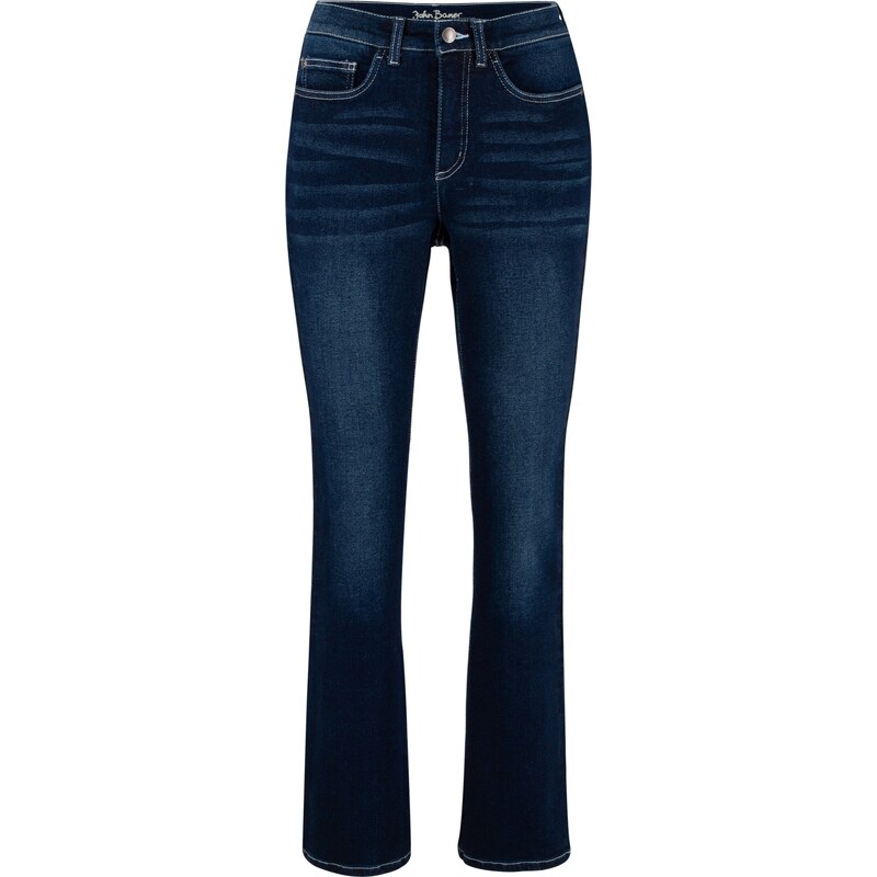 Stretch-Jeans aus klassischem Denim, BOOTCUT blau Damen bonprix