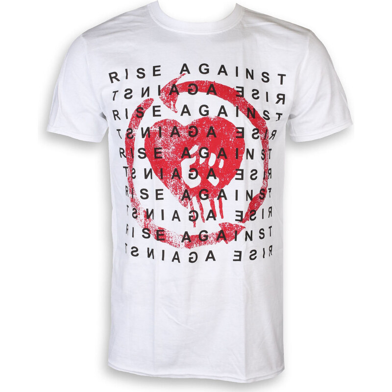 Metal T-Shirt Männer Rise Against - Block - KINGS ROAD - 20105856