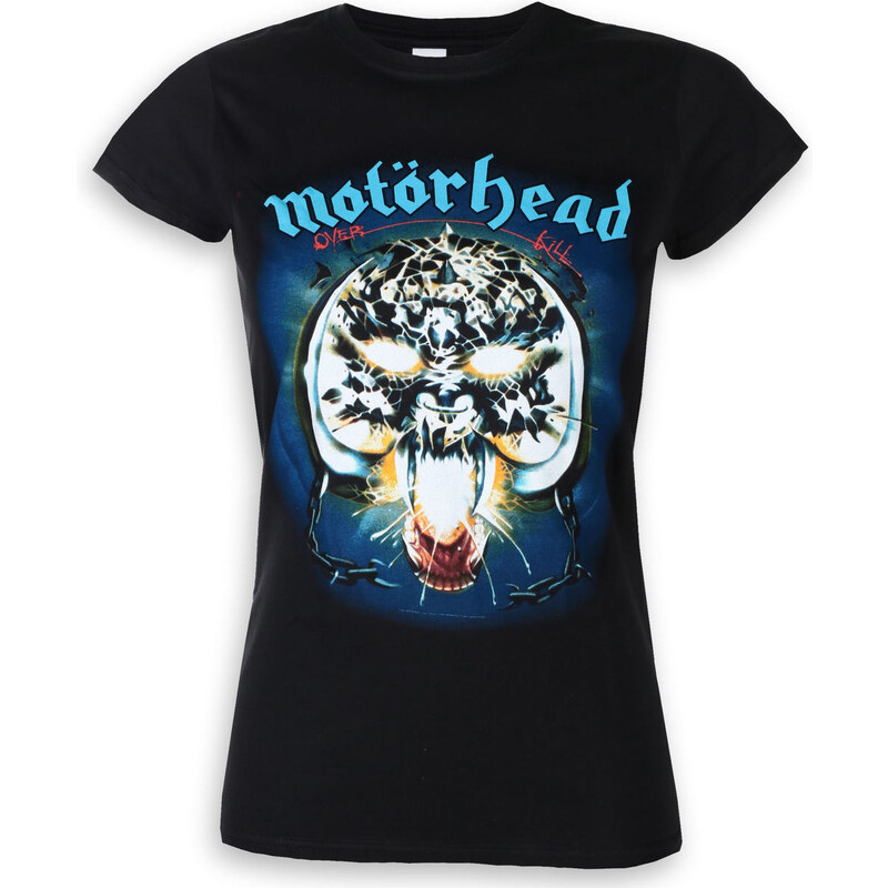 Metal T-Shirt Frauen Motörhead - Overkill - ROCK OFF - MHEADTEE04LB