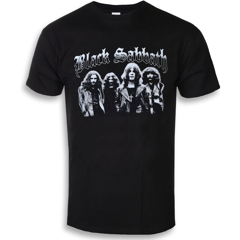 Metal T-Shirt Männer Black Sabbath - Greyscale Group - ROCK OFF - BSTS36MB