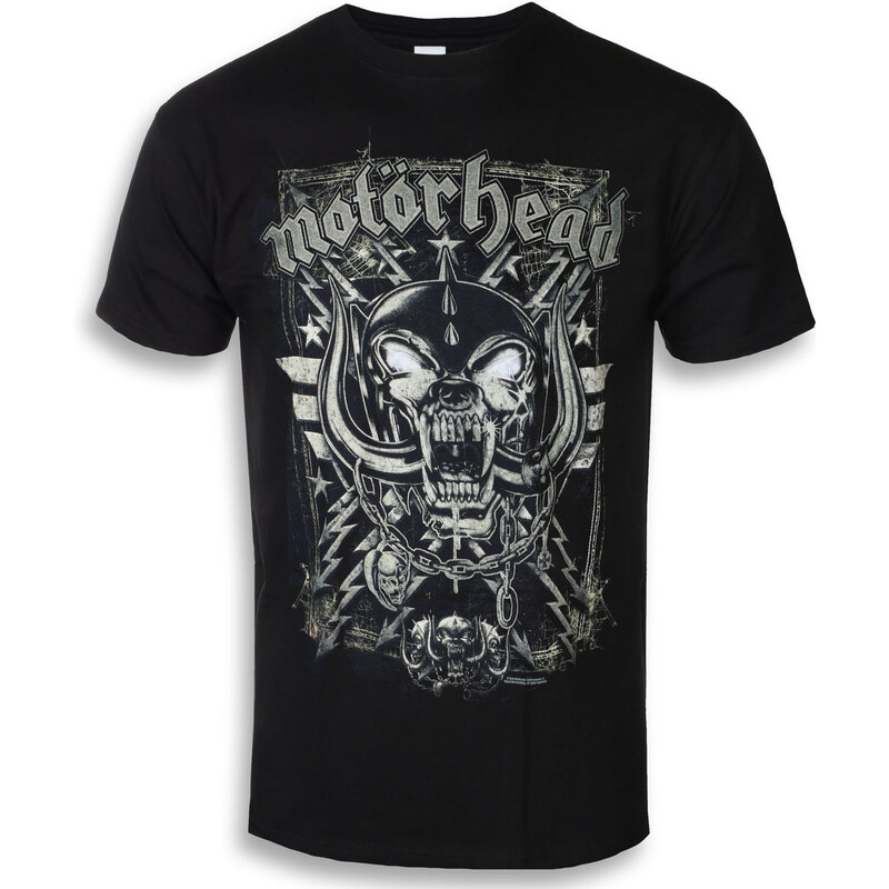 Metal T-Shirt Männer Motörhead - Spiderwebbed Warpig - ROCK OFF - MHEADTEE48MB