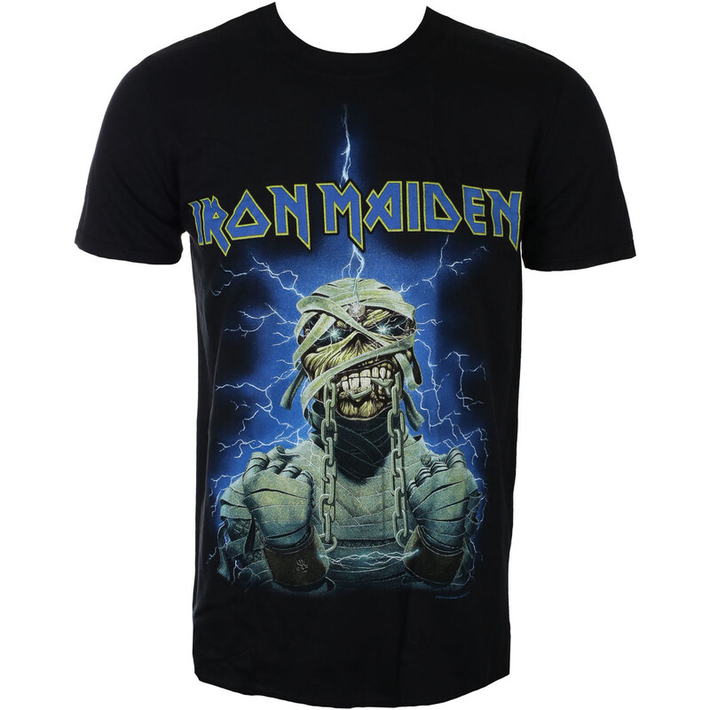 Metal T-Shirt Männer Iron Maiden - Powerslave Mummy - ROCK OFF - IMTEE30MB