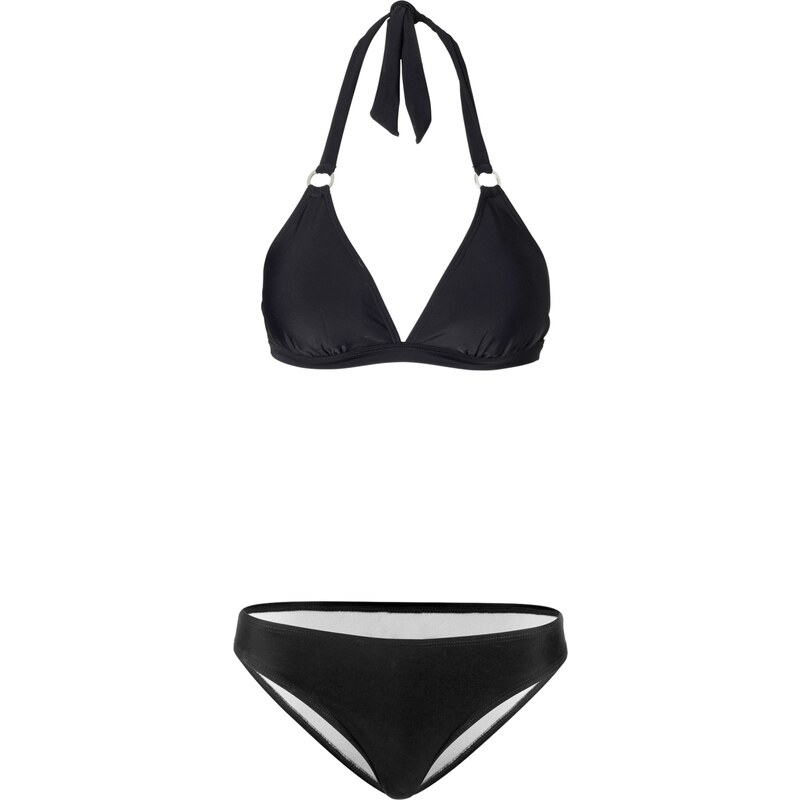 bpc bonprix collection Neckholder Bikini (2-tlg. Set) in schwarz für Damen von bonprix