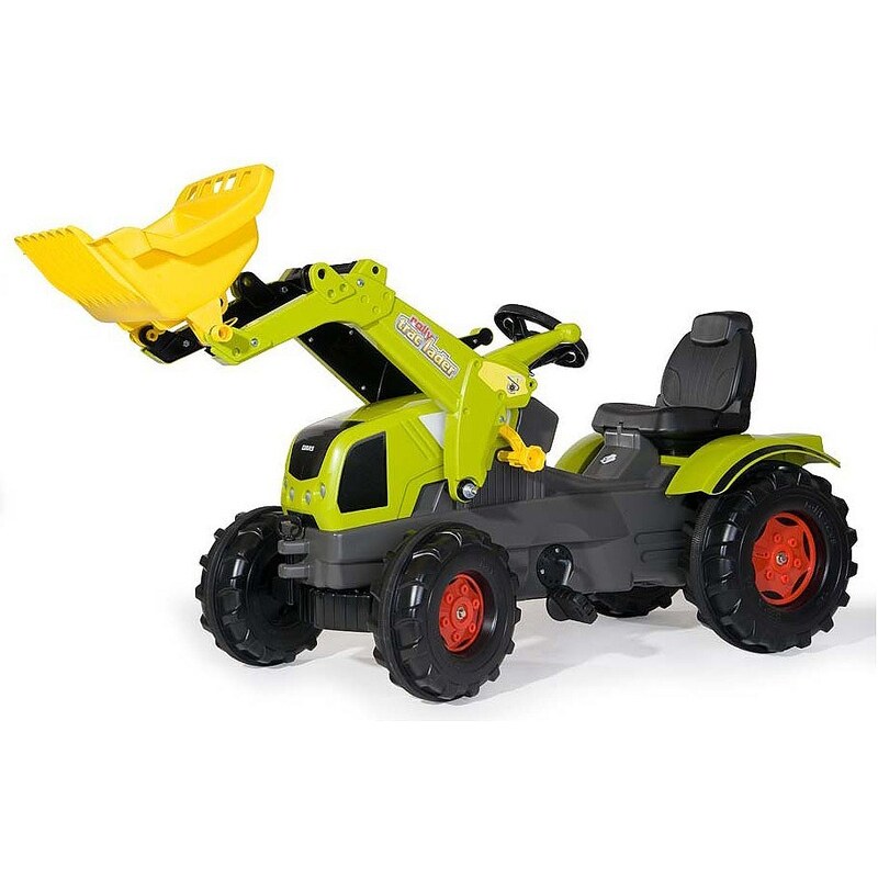 rolly toys® Trettraktor mit Frontlader und Flüsterreifen »rollyFarmtrac Claas Axos 340«