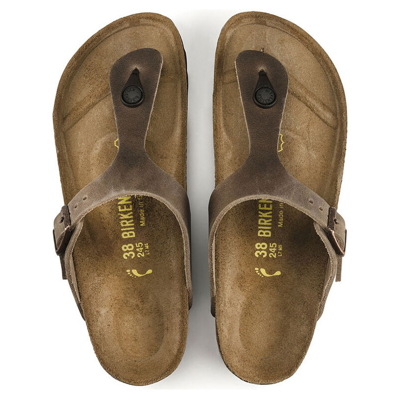 Birkenstock gizeh tobacco brown online