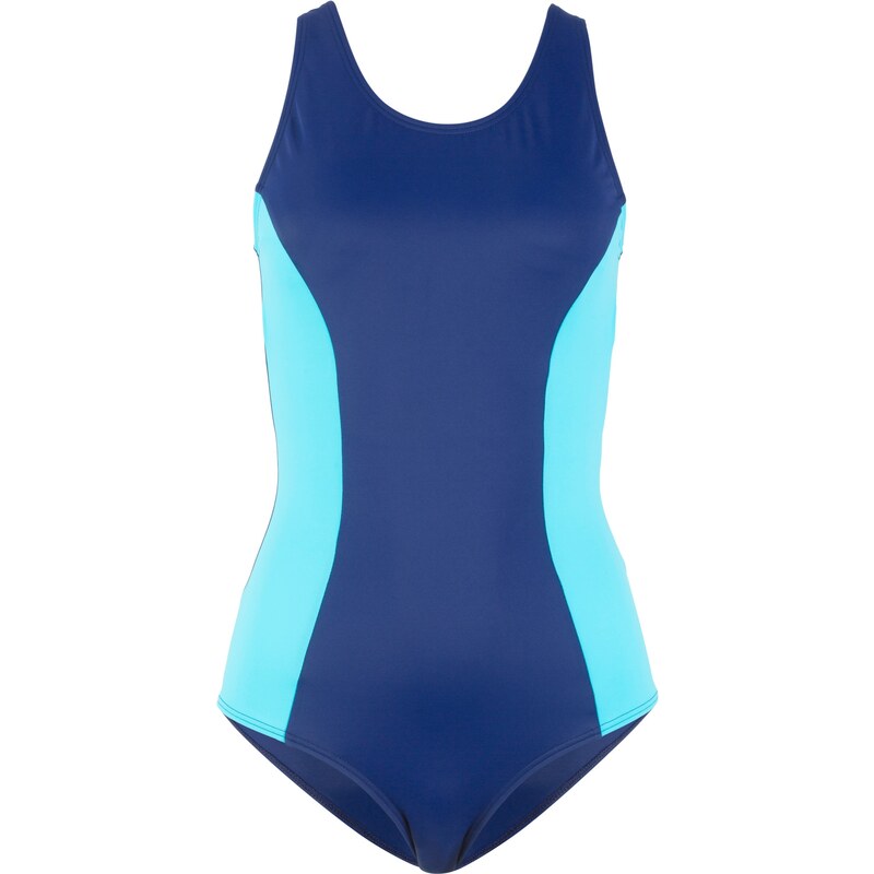 bpc bonprix collection Badeanzug in blau für Damen von bonprix