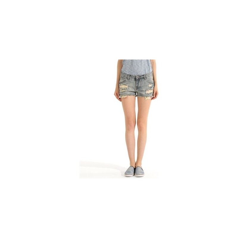 PIMKIE Jeans-Shorts mit Destroy-Effekt