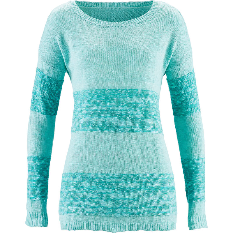 bpc bonprix collection Pullover, Langarm in blau für Damen von bonprix