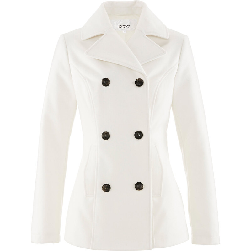 bpc bonprix collection Jacke in Wolloptik in weiß für Damen von bonprix