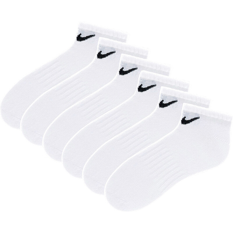 Nike Füßlinge (6er-Pack) in weiß von bonprix
