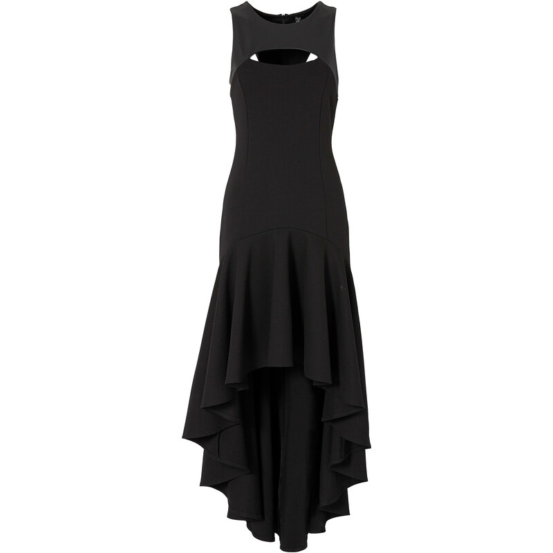 Kleid ohne Ärmel in schwarz von bonprix