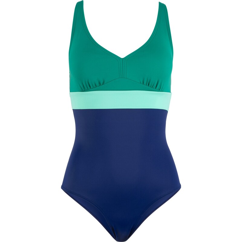 bpc bonprix collection Badeanzug in blau für Damen von bonprix