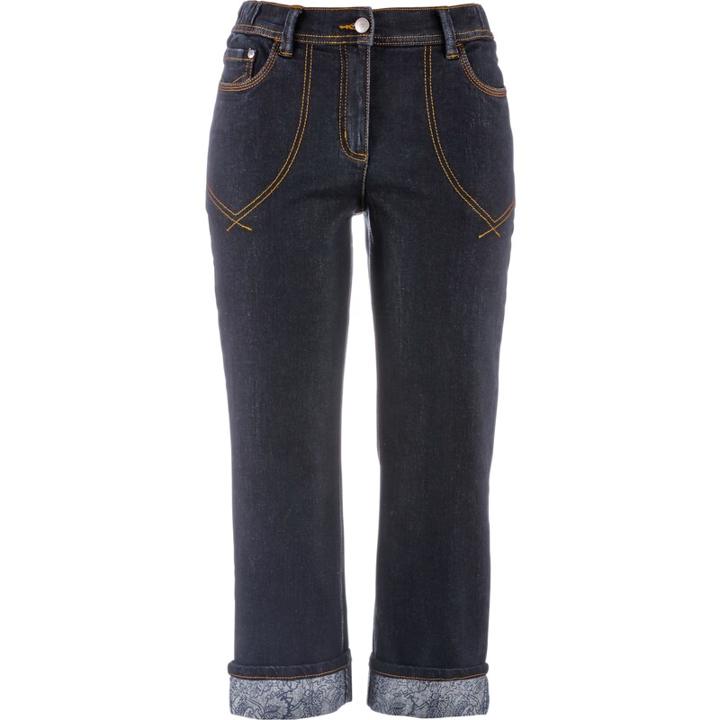 bpc bonprix collection 7/8-Stretch-Jeans in schwarz für Damen von bonprix