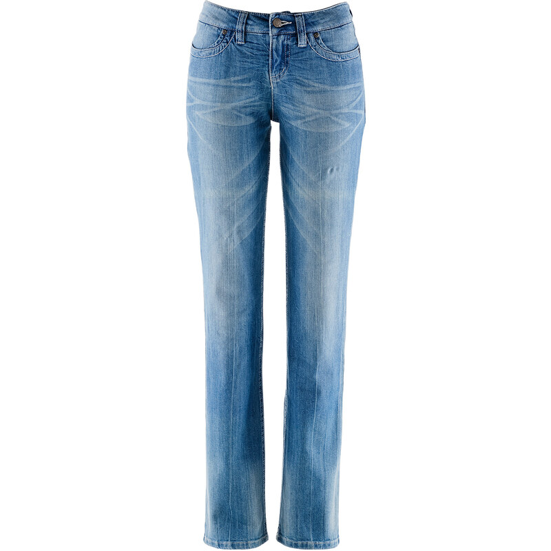 John Baner JEANSWEAR Stretch-Jeans, STRAIGHT, Normal in blau für Damen von bonprix