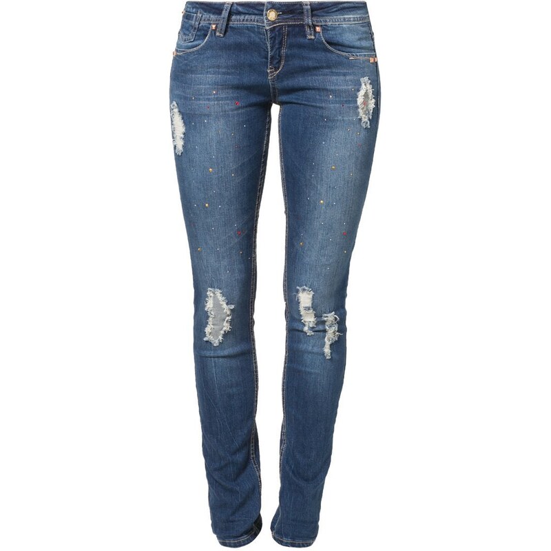 Fresh Made Jeans Slim Fit middle blue denim