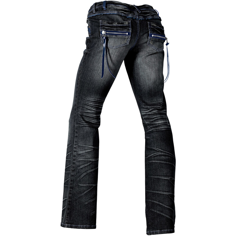RAINBOW Jeans figurbetont in schwarz für Damen von bonprix