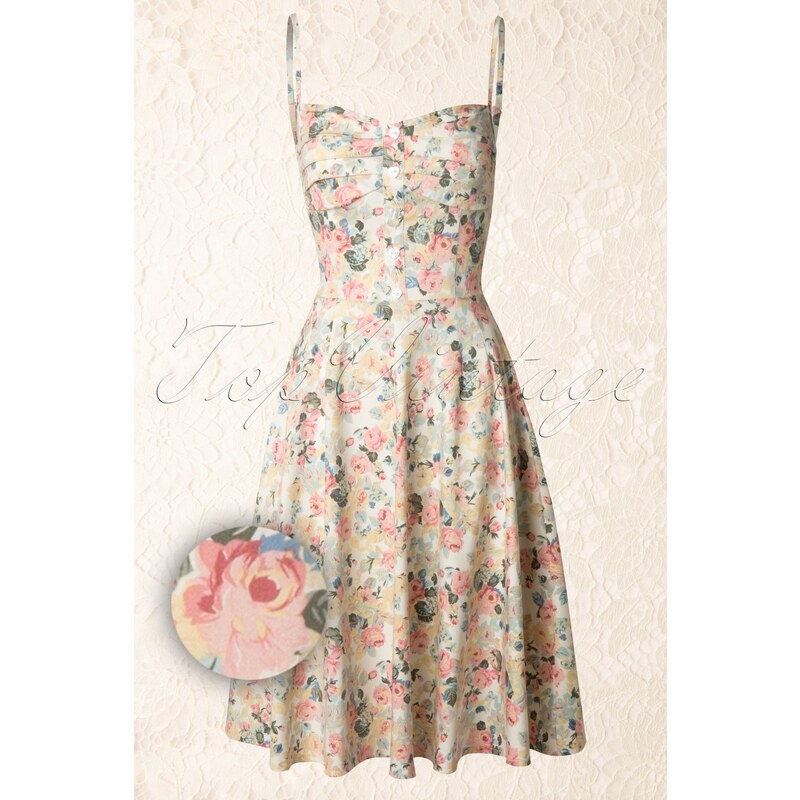 Collectif Clothing Fairy Candy Bloom Floral Dress