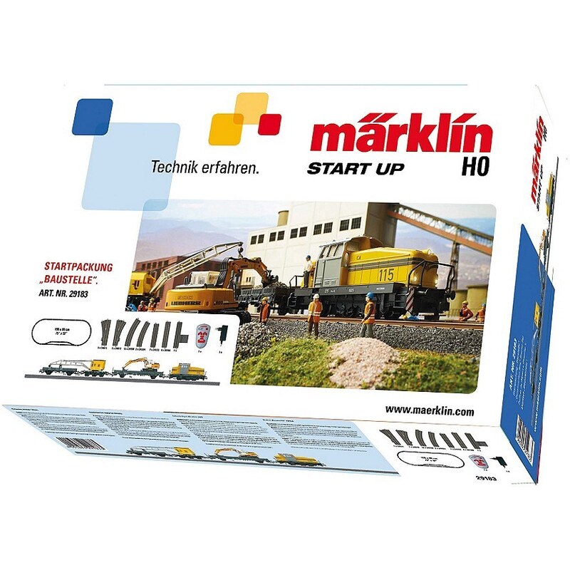 Märklin Eisenbahn-Startpackung, »Märklin Start up -Baustelle - 29183«
