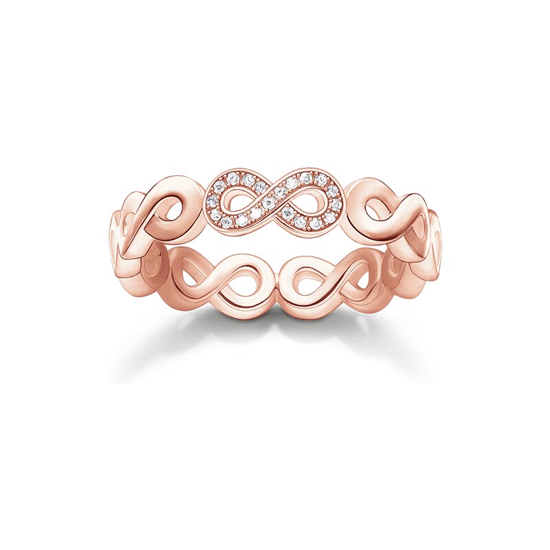 Thomas Sabo Ring ´´Infinity´´ weiss D_TR0003-923-14-60