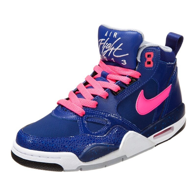 Nike Sportswear FLIGHT 13 Sneaker high deep royal blue/hyper pink