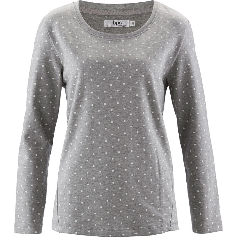bpc bonprix collection Sweat-Shirt, Langarm in grau für Damen von bonprix