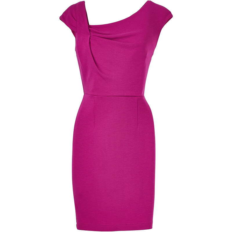 Kleid/Sommerkleid kurzer Arm in pink von bonprix