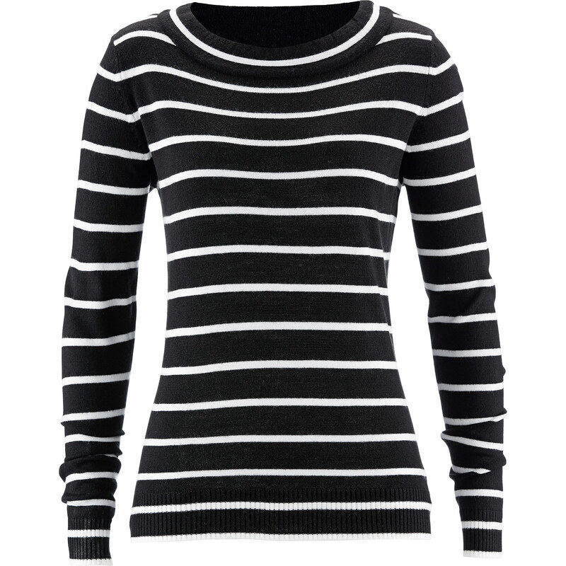 bpc selection Pullover in schwarz für Damen von bonprix