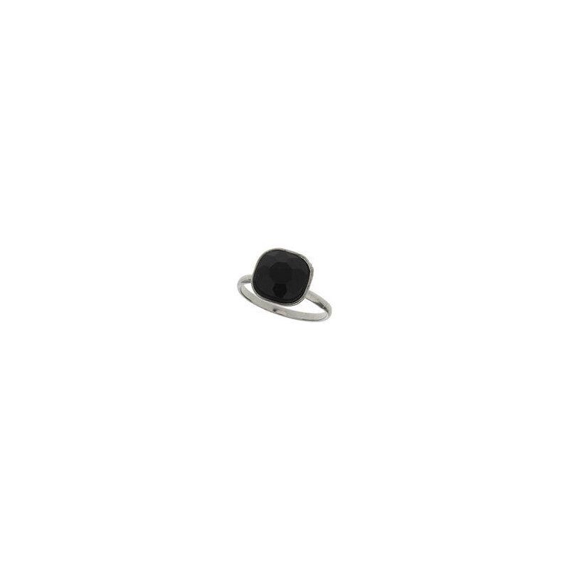 Topshop Ring mit schwarzem, geschliffenem Stein