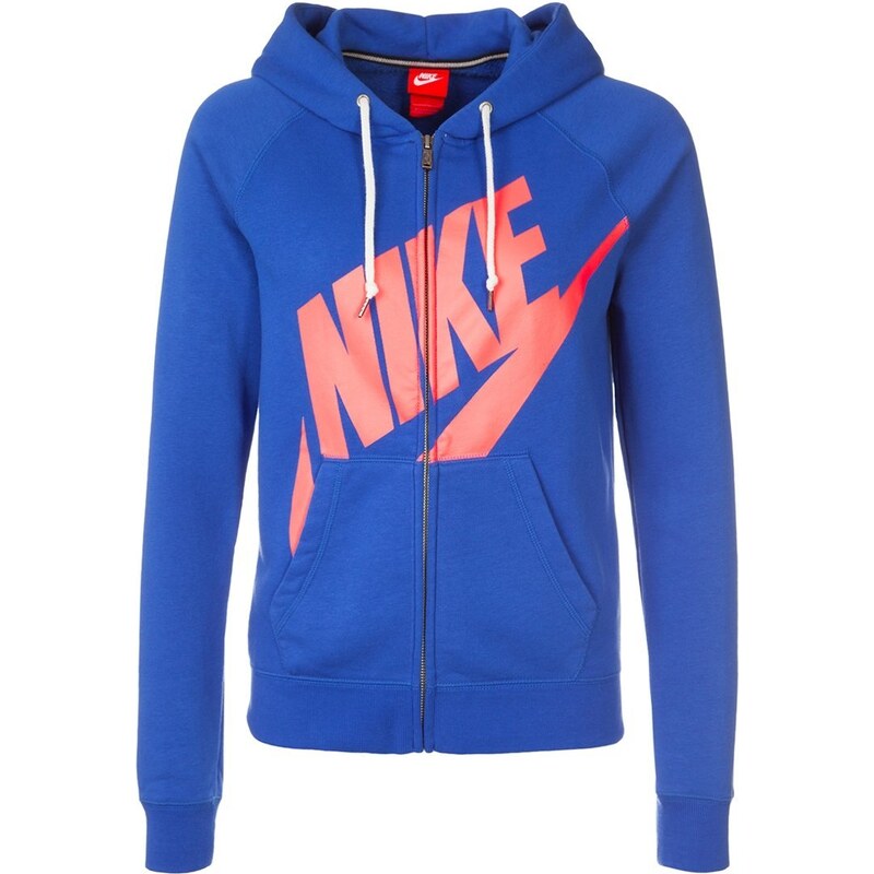 Nike Sportswear RALLY SIGNAL Sweatjacke blau/koral