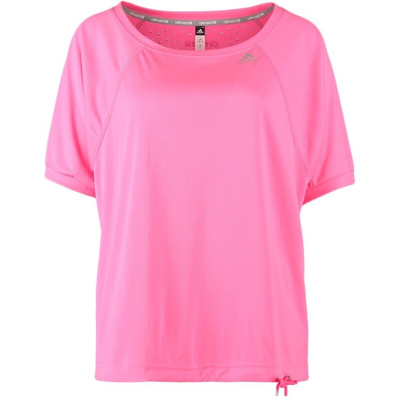 adidas Performance CLIMACHILL Funktionsshirt neon pink