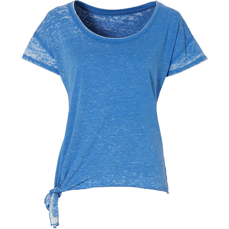 RAINBOW Knoten-Shirt in blau für Damen von bonprix