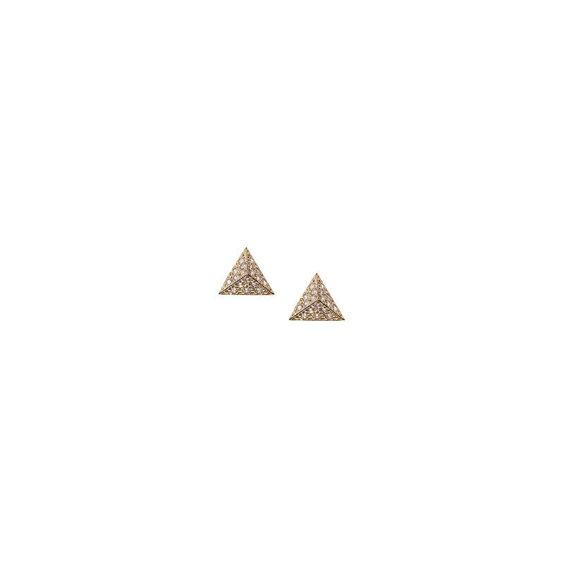 Topshop **Pyramiden-Ohrstecker von Orelia - Gold