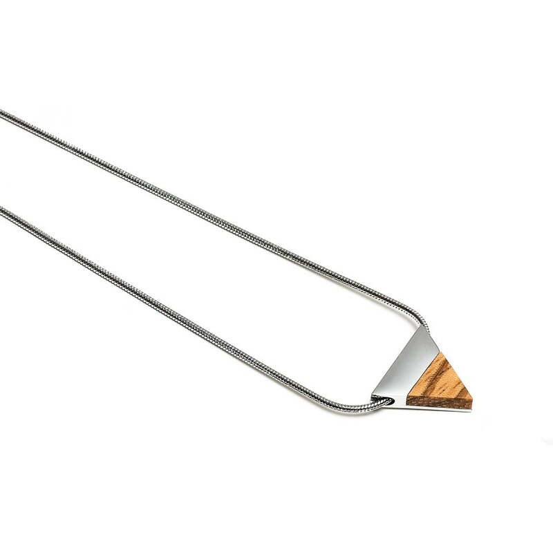 BeWooden Lini Necklace Triangle