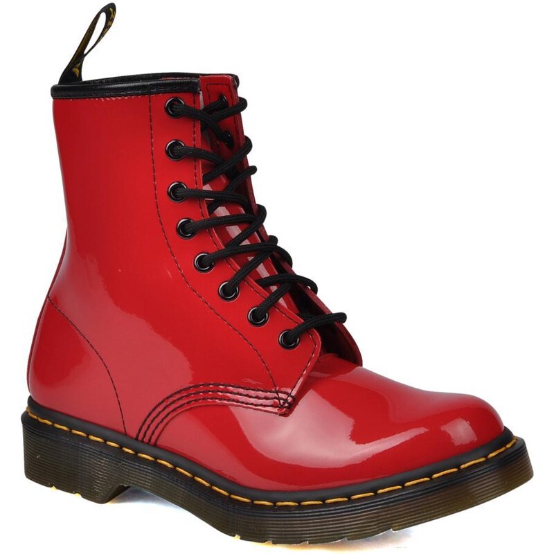 Dr. Martens - 1460 W - Stiefeletten & Boots für Damen / rot